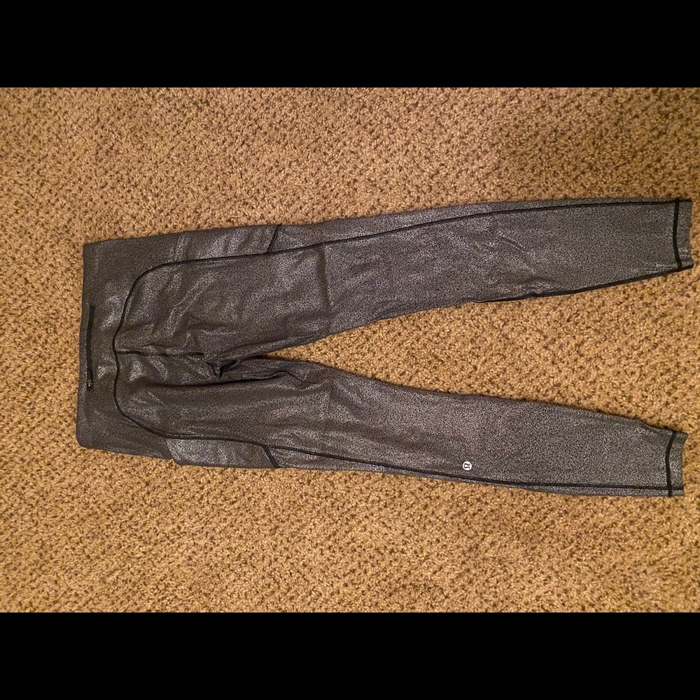 Lululemon Metallic Leggings